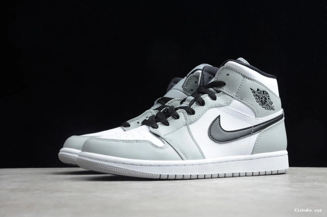 554724-092 Jordan AIR 1 Grey Smoke Mid Light 0816